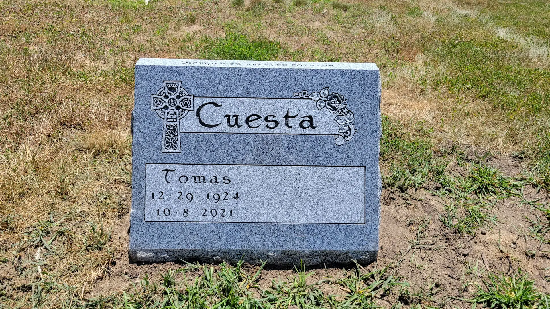 granite Christian Monument hand-carved by Christian Monument Guide in NJ — image 5